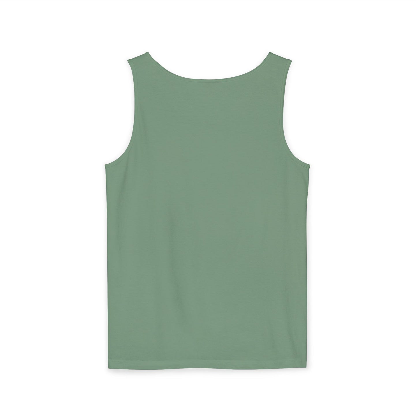 Unisex Garment-Dyed Tank Top – "I Won’t Quit Until I’m Fit" Motivational Fitness Tank