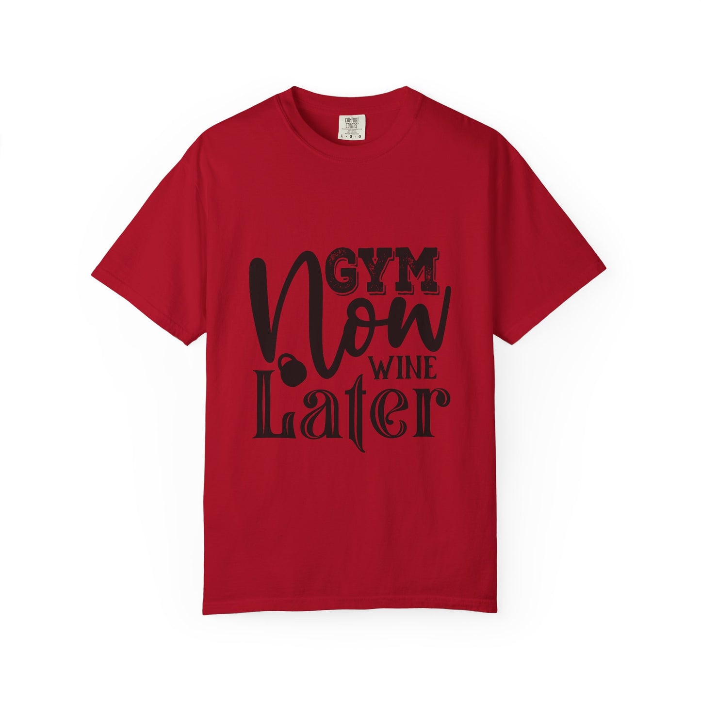 Garment-Dyed T-Shirt - Gym Now Whine Later | Fitness & Gymwear