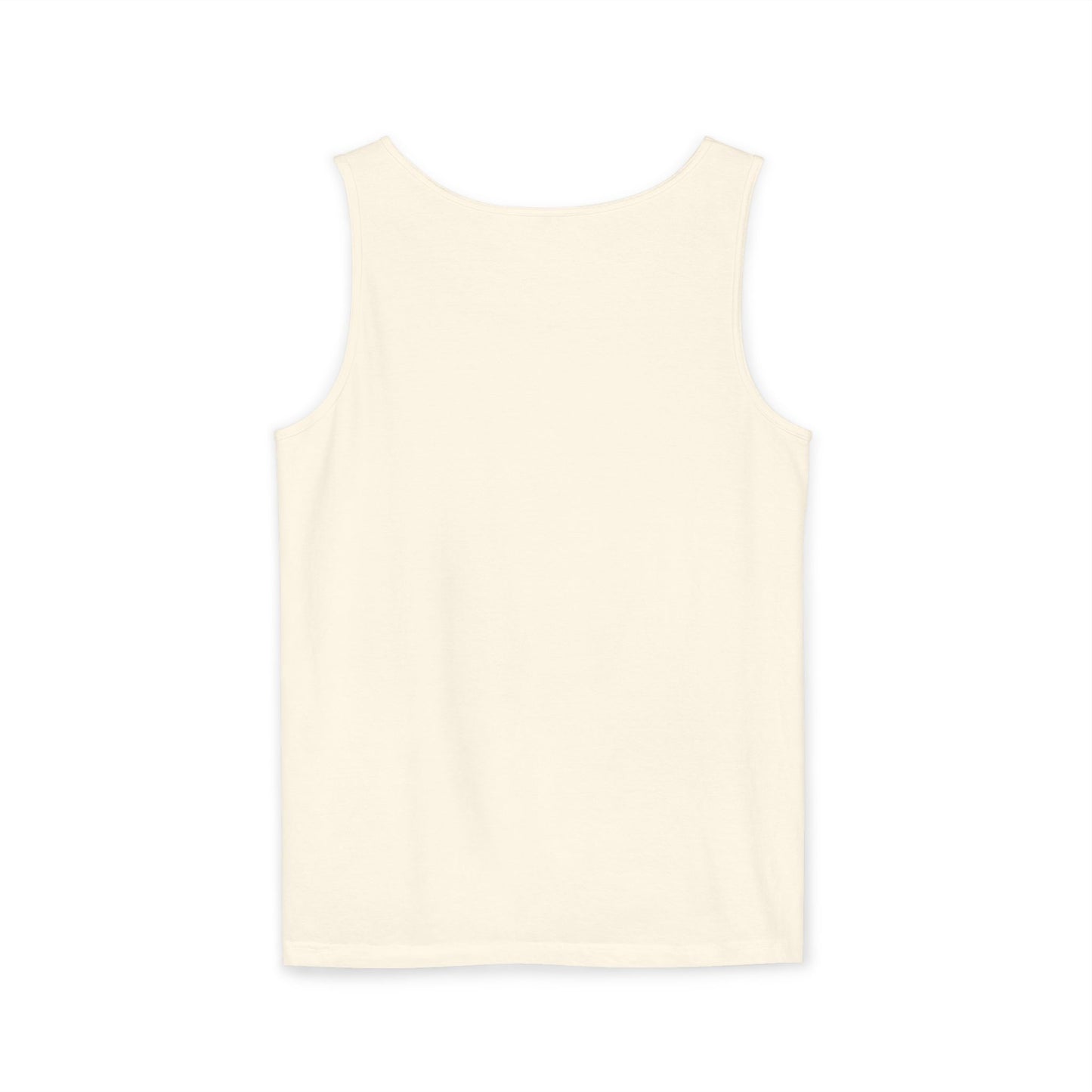 Unisex Garment-Dyed Tank Top – "Top Knots and Squats" Cute & Strong Workout Tank