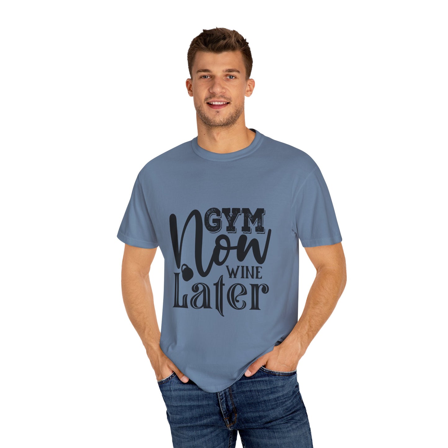 Garment-Dyed T-Shirt - Gym Now Whine Later | Fitness & Gymwear