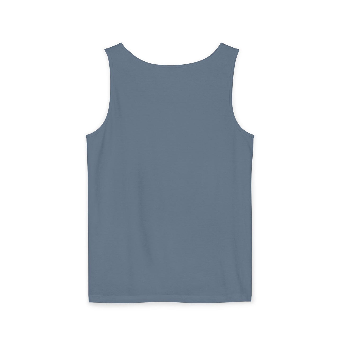 Unisex Garment-Dyed Tank Top – "I Won’t Quit Until I’m Fit" Motivational Fitness Tank