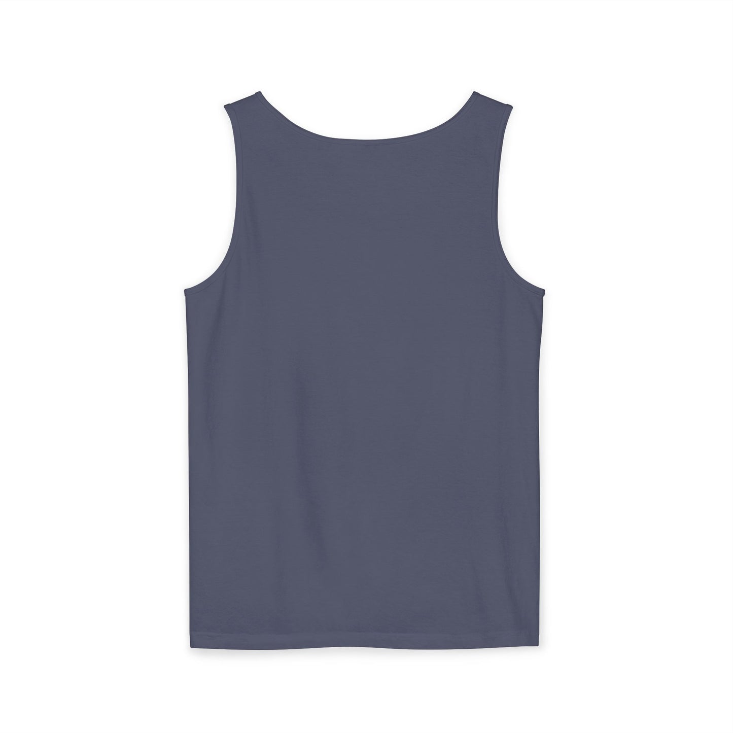 Unisex Garment-Dyed Tank Top – "Hustle for That Muscle" Motivational Gym Tank